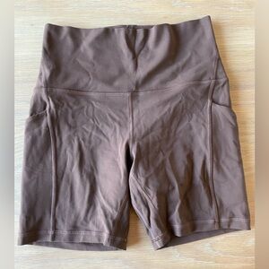 Lululemon Align 6” inseam biker shorts